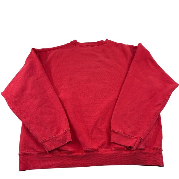 Guess USA vintage Red Crewneck Sweatshirt XL Cotton Blend - Picture 4 of 6